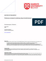 Performance Envelopes For Preliminary Sizing of Aircraft Structures