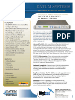 Datum PSM 500 IF Band Satellite Modem