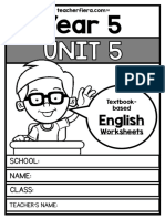 Y5 Unit 5 Worksheets 1