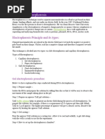 Types of Electrophoresis