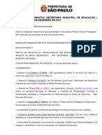 44 - Instrução Normativa - Sme #50 de 9 de Dezembro de 2021