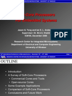 Soft Core) Soft-Core Processors For Embedded Systems