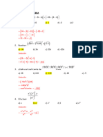 Preguntas Examen Final RM - Álgebra