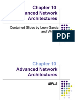 Advanced Network Architectures: Contained Slides by Leon-Garcia and Widjaja