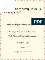 Metodología de La Investigación