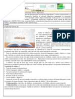 Atividade 12 7o Ano LP Cronica Construcao Composicional e Marcas Linguisticas Professor