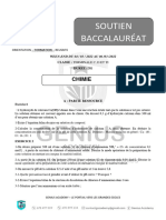 TD CHIMIE N°5 Acide Base