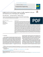 Insights Into The Socio-Economic Impacts of Traffic Congestion in The Port