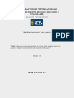 Generos Periodisticos Foro de Discusión