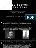 18oct - Urbanismo - ARQUITECTOS URBANISTAS