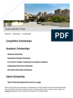 Complete Scholarships Details and Types - Qatar University