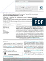 Antimicrobial Activity of Bacteria From Marine Spo