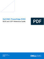 Dell EMC PowerEdge R450 BIOS and UEFI Reference Guide