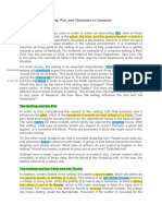 Guide To Analyze Setting, Plot, and Characters in Literature