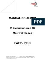 MANUAL DO ALUNO - 2 Licenciatura e R2 - Matriz 2023.2