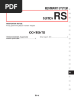 Nissan Pickup D22 SRS Wiring Diagram