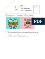 English - Puns Worksheet