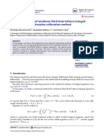 Numerical Solution of Nonlinear Third-Kind Volterra Integral Equations Using An Iterative Collocation Method