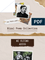 Rizal Poem Collection