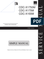 CDC-X1750M CDC-X175M CDC-X155M: Simple Manual