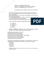 Lista 6 ABC e Custeio Variável