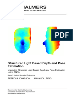 Improving Structured Light Based Depth and Pose Estimation Using Cnns