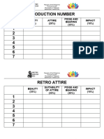 Score Sheet