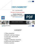 Water Chemistry