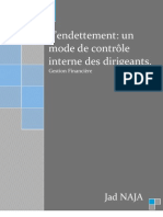 L'endettement: Un Mode de Contrôle Interne Des Dirigeants