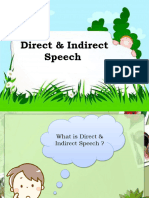 Direct & Indirect Speech