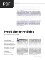 Proposito Estrategico Gary Hamel