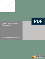 Dark Lady of The Sonnets - George Bernard Shaw