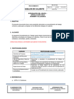 001taller - Procedimiento Trabajos en Caliente