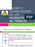 Causas Y Consecuencias de Los Accidentes de Trabajo: Accidentes, Lo Mejor Es Su PREVENCIÓN