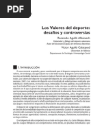 Los Valores Del Deporte Desafíos y Controversias