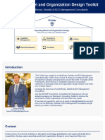 Operating Model and Organization Design Toolkit - Overview 2