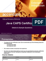 Java CAPS Certification: Details & Sample Questions