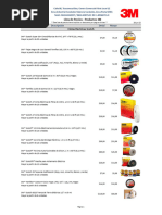 3M Usd Lista de Precios