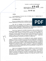 4740 23 CGE Aprueba Funciones de Las Configuraciones de Apoyo de La Dirección de Educ. Especial y Privada