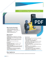 GM GB Diaphragm Dosing Pump