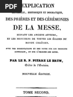 Explication Littérale, Historique Et Dogmatique Des Prières Et Des Cérémonies de La Messe (Tome 2)