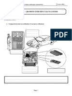 CHAP 1 ARCHITECTURE CALCULATEUR - Etudiant