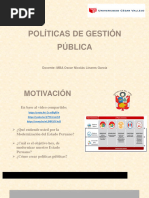 Sesión 4 Políticas de Gestión Pública