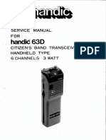 Service Manual Handic 63D