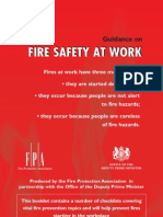 Fire Safety at Work