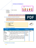 D5 A2 SESION ARTE Entonamos Una Canción Sobre Los Derechos Del Niño