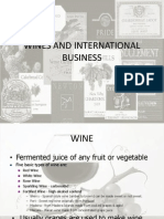 Wines and International Business