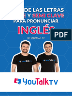 GUIA LETRAS CLAVE Y SEMI CLAVE PARA PRONUNCIAR INGLES. Version 2