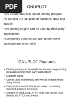 Presentation Gnuplot