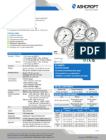 Datasheet Pressure Gauge 8009s